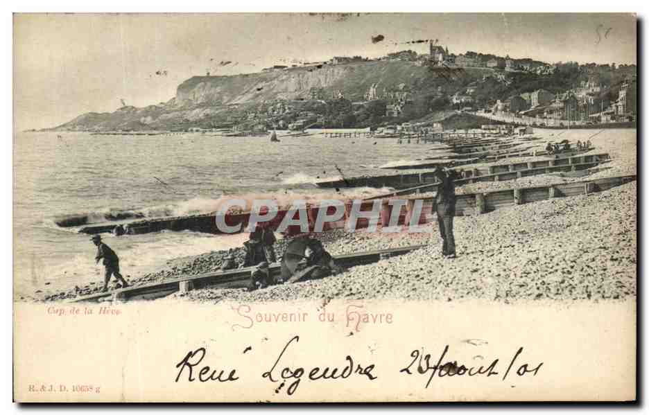 CPA Souvenir du Havre Cap de la Heve