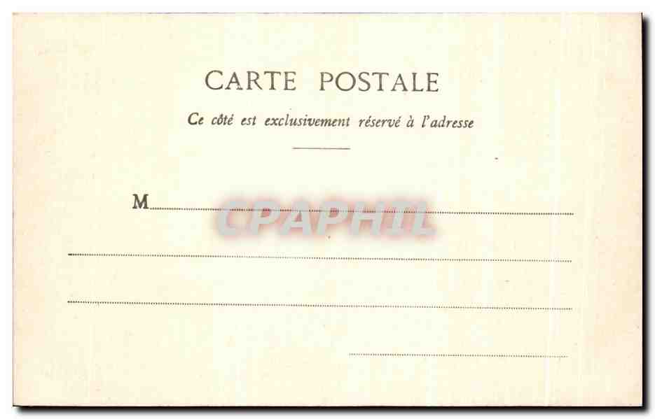 CPA Le Puy Tour Pannesac — Verso