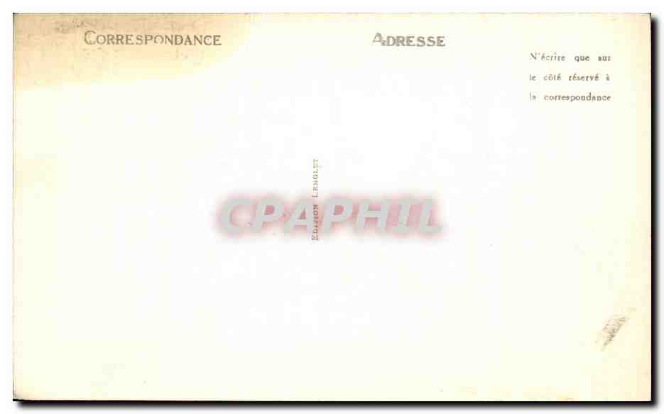 CPA Fecamp La Digue et Le Casino  — Rückseite