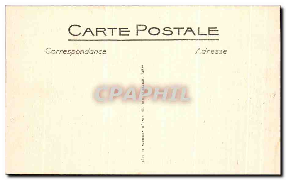 CPA Veules Les Roses Le Petit Bain et Les Falaises — Rückseite