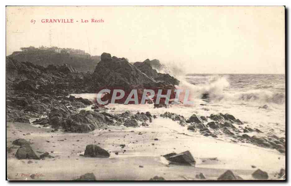 Granville - Les Récifs — J. Puel & Philot, n°67