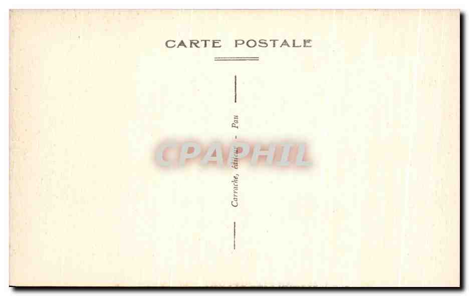 St-Jean-Pied-de-Port — Der Alte Brücke — Carrache, Ausgabe Pou — Rückseite