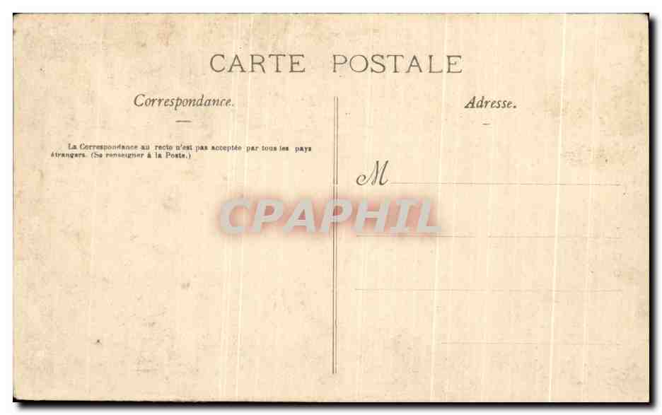 Pau - Rue Jeanne-d'Albret — Église Saint-Martin — C.C. 47 — Verso