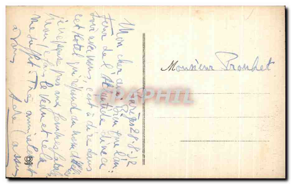 Luz — Vue générale — Éditeur : Laroche Frères, Toulouse — Verso