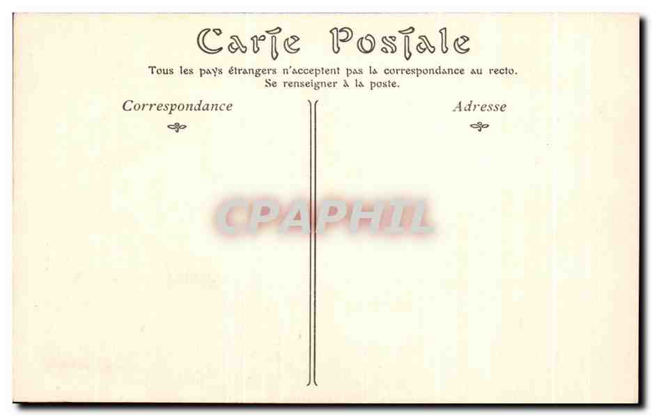 CPA Toulouse La Cathedrale Saint Etienne — Rückseite