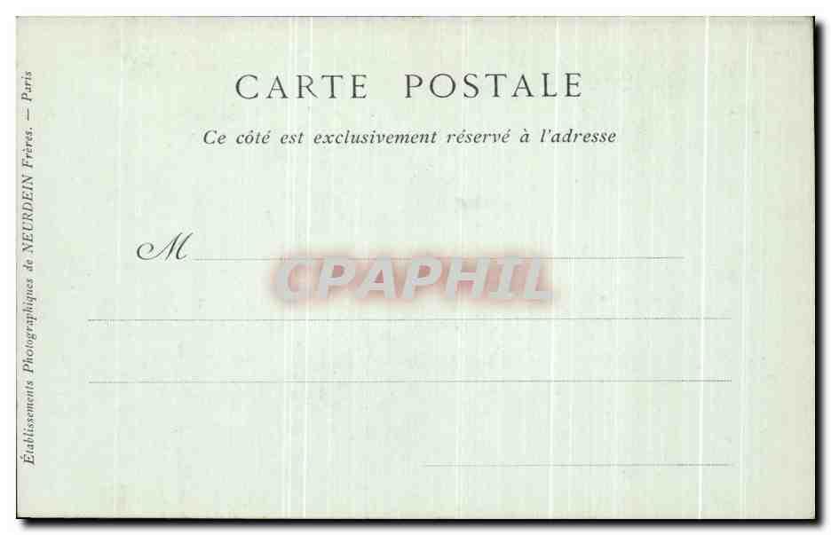 CPA Toulouse Hotel Du Vieux Raisin Fenetre — Verso
