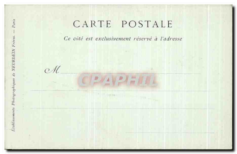 CPA Toulouse Fenetre d'Escalier de l'Hotel du Vieux Raisin  — Rückseite