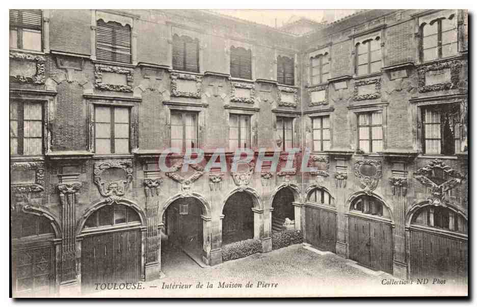 Toulouse — Intérieur de la Maison de Pierre — Collections ND Phot