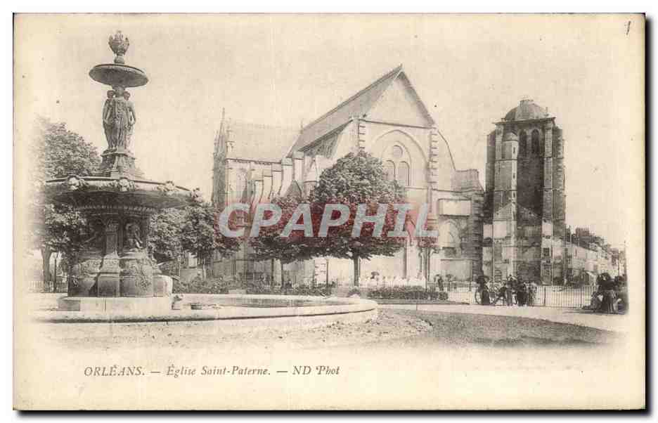 CPA Orleans Eglise Saint Paterne