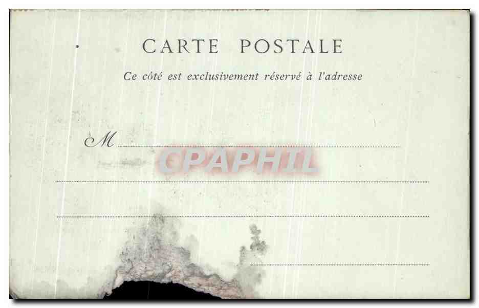 CPA Orleans Maison de la Coquille — Verso
