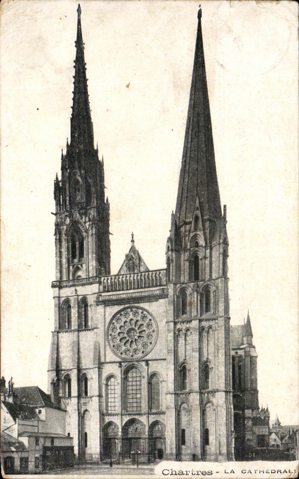 CPA Chartres La Cathedrale