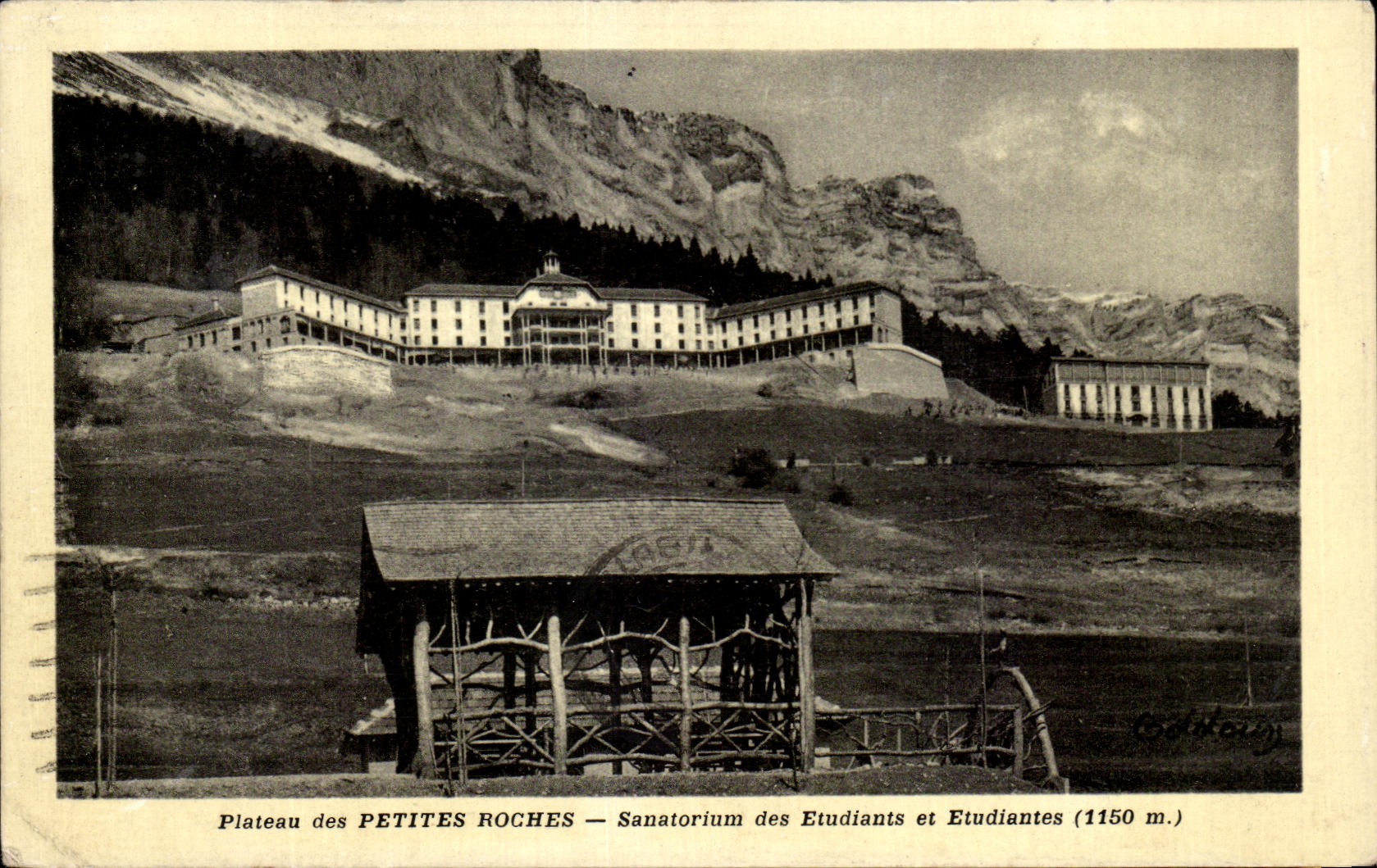 CPSM Plateau des Petites Roches Sanatorium des Etudiants et Etudiantes