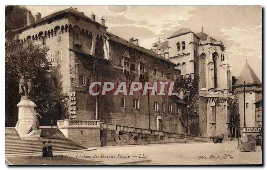 Chambéry — Château des Ducs de Savoie — LL.
