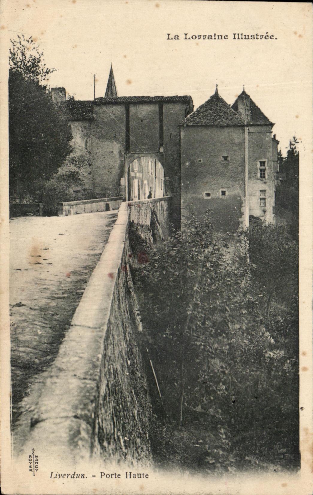 CPA La Lorraine Illustree Liverdun Porte haute