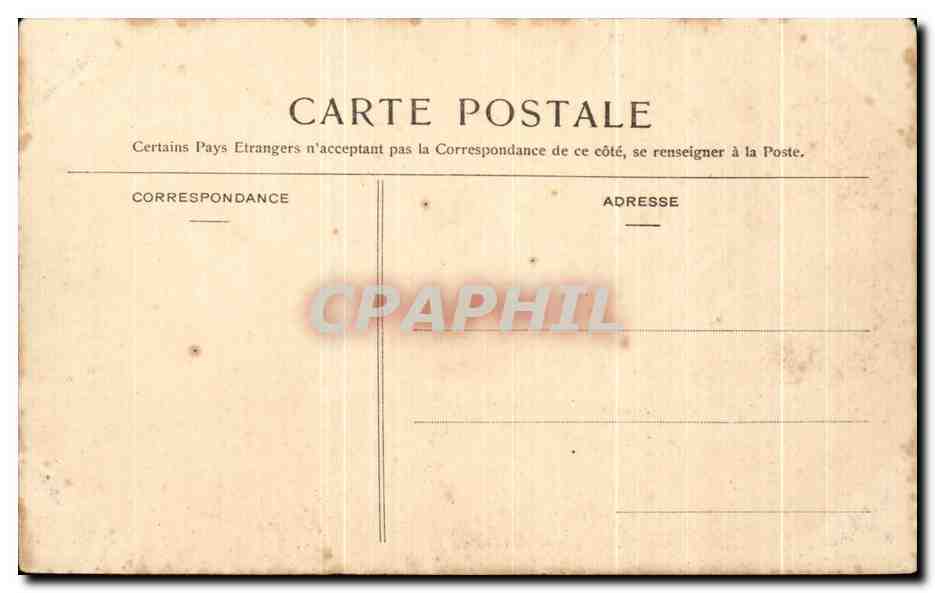 CPA La Lorraine Illustree Luneville Interieur De l'eglise Saint Jacques — Rückseite