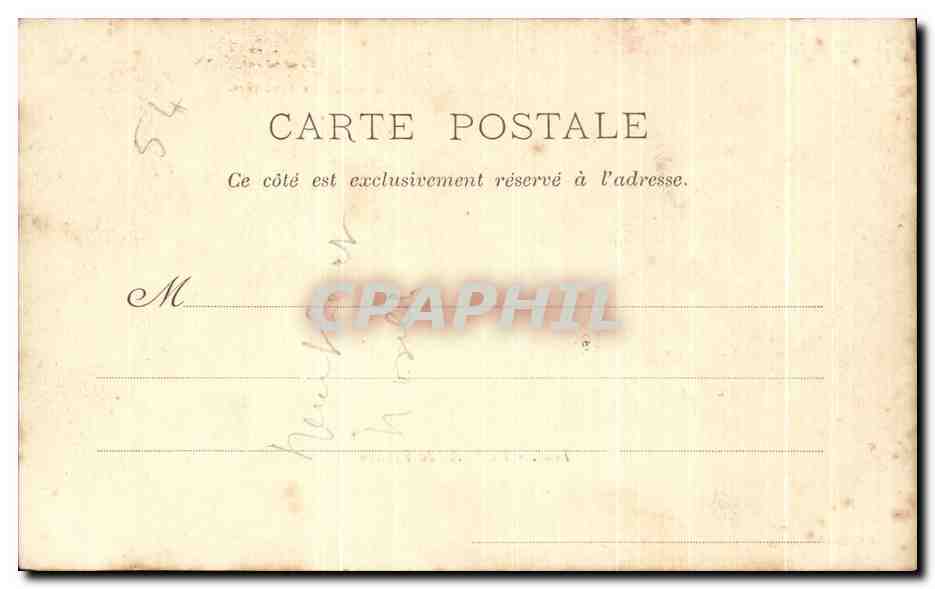 CPA La Lorraine Illustree Toul La Porte De France — Rückseite