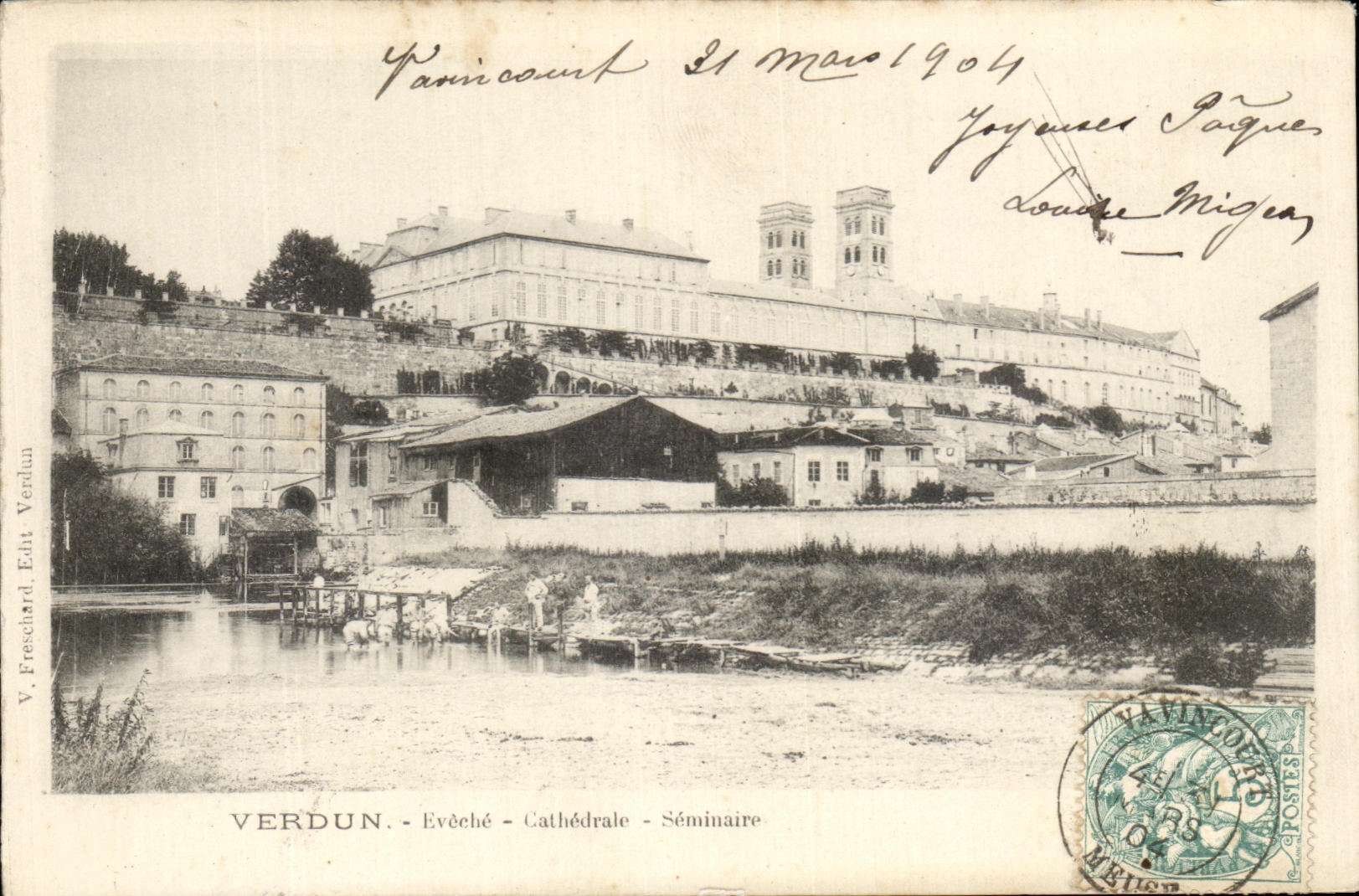 Verdun - Bischofssitz - Kathedrale - Seminar — V. Freschard, Verlag Verdun