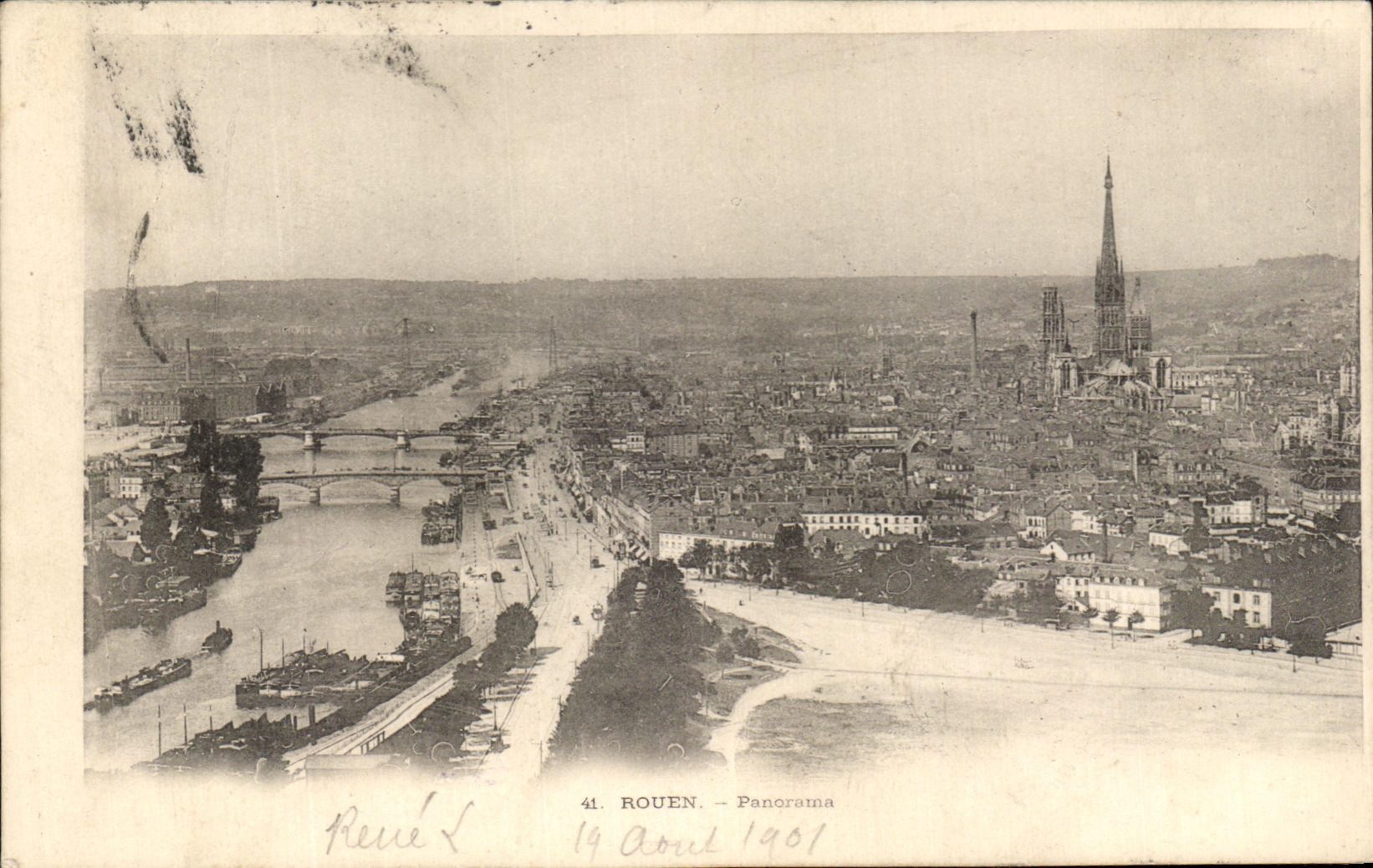 CPA Rouen Panorama 