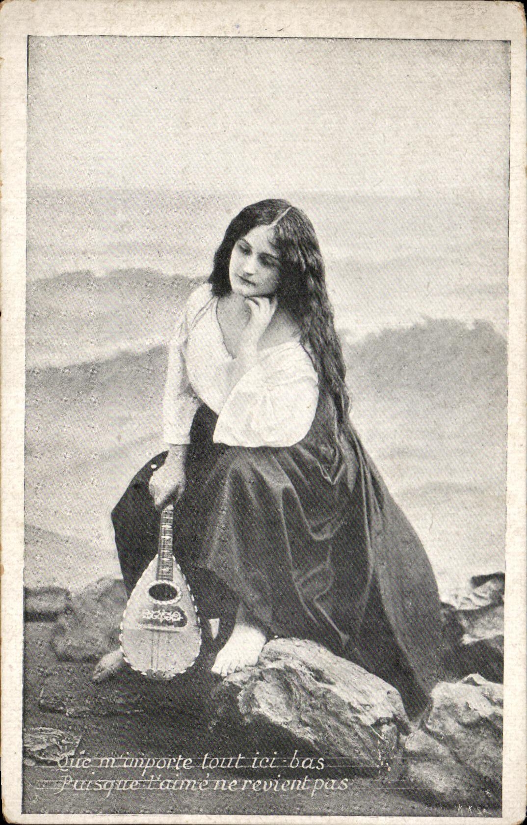 CPA Fantaisie Femme 