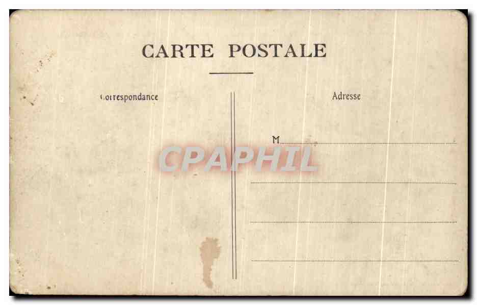 CPA Une Batterie De Slege De 120m de Long Le Canon Militaria  — Rückseite