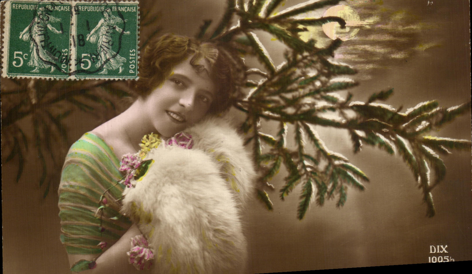 CPA Fantaisie Femme