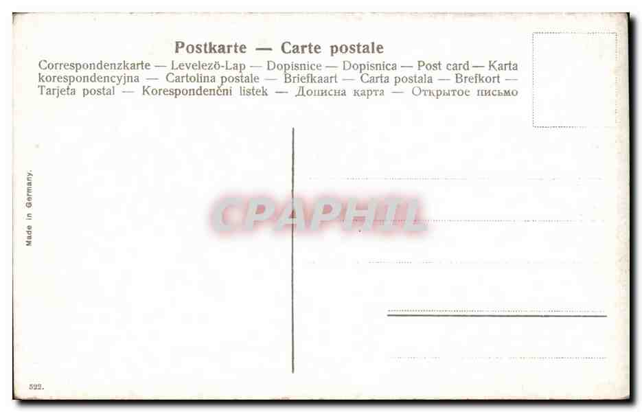 CPA Paysage  — Verso