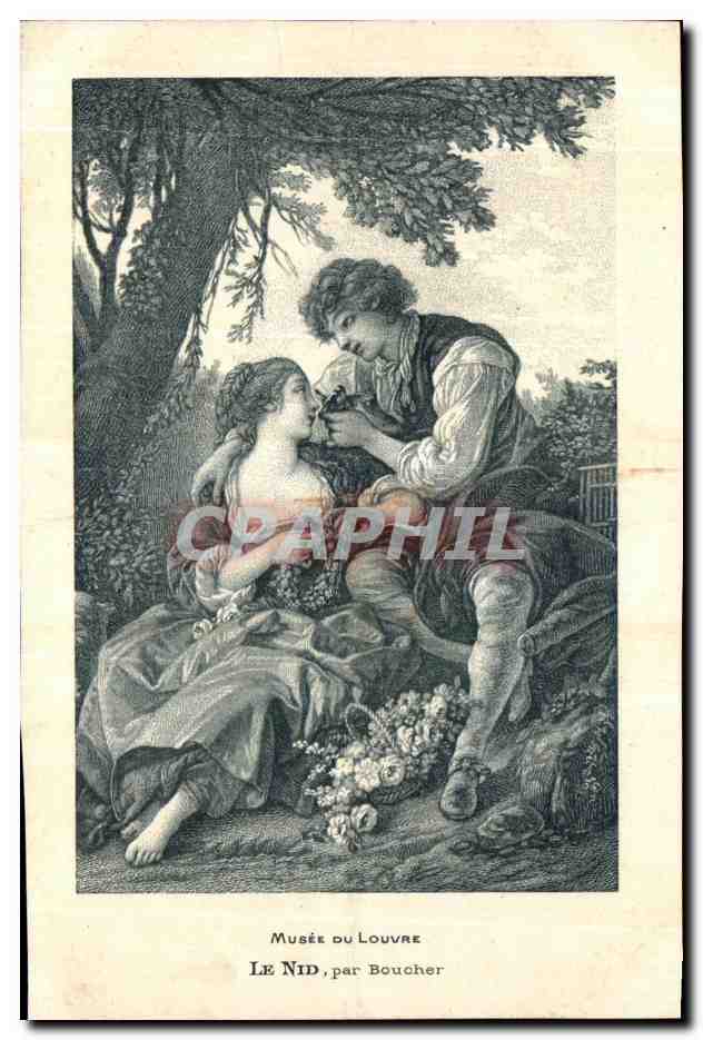 CPA Louis Dor Salon Proprietaire Du Domaine De St Come Provence Ange Le Nid par Boucher publicite — Rückseite