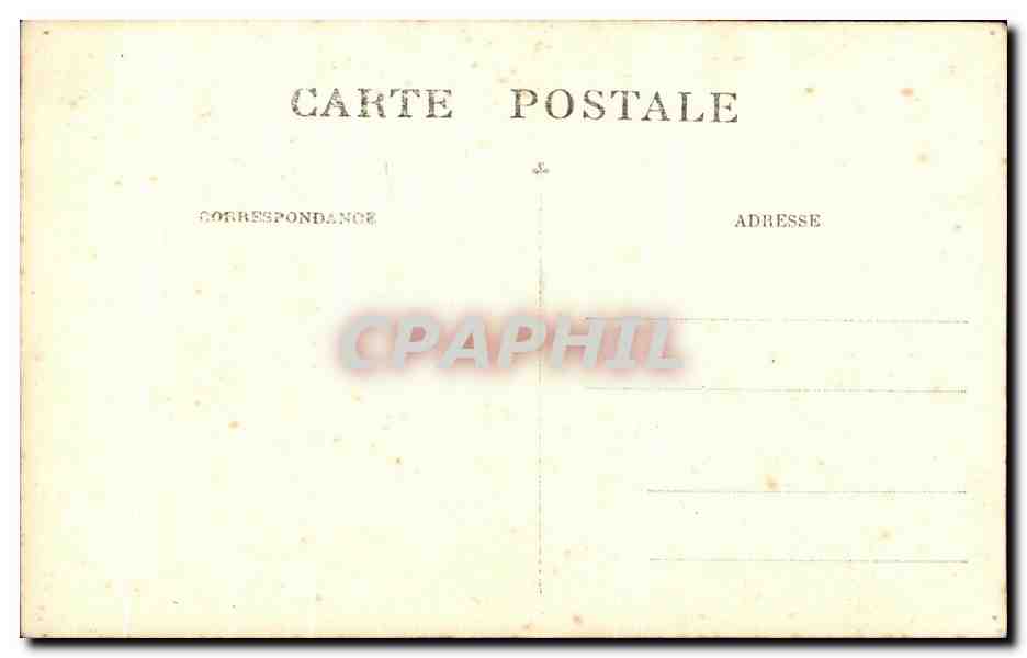 CARTE PHOTO Femme — Rückseite