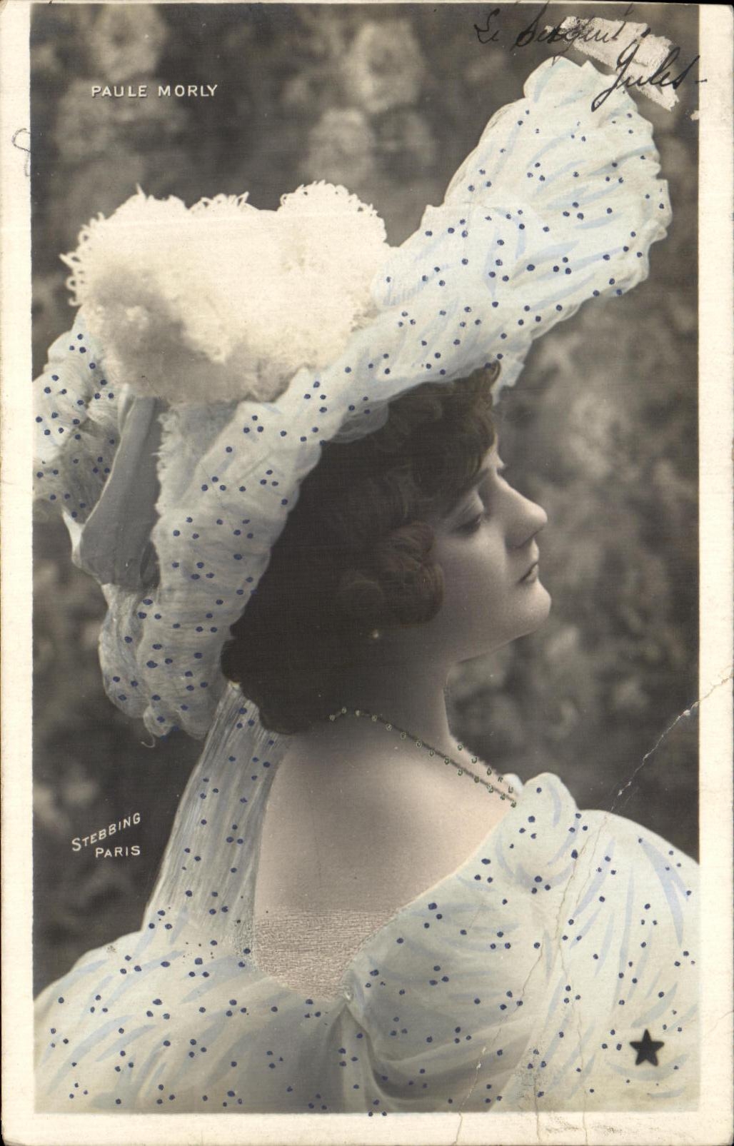 CPA Paule Morly Femme
