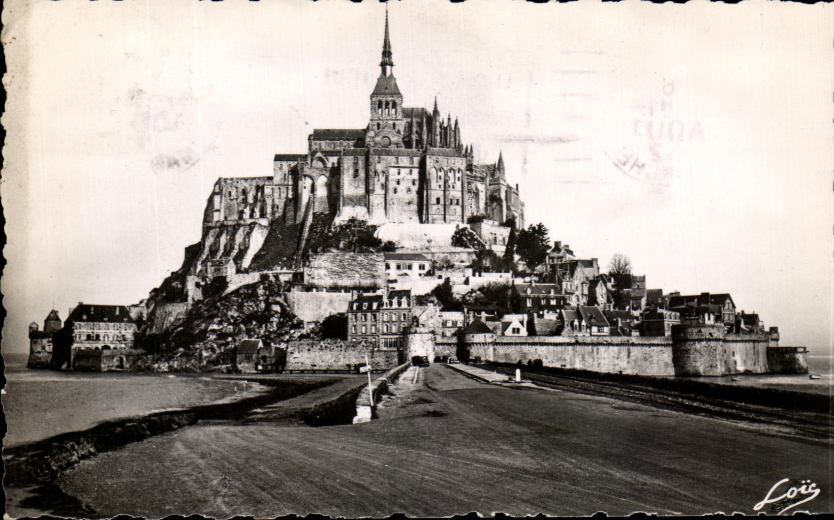 CPA Le Mont Saint Michel L'Arrivee