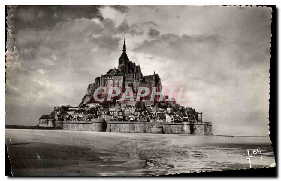 CPA Le Mont Saint Michel Cote Sud Est