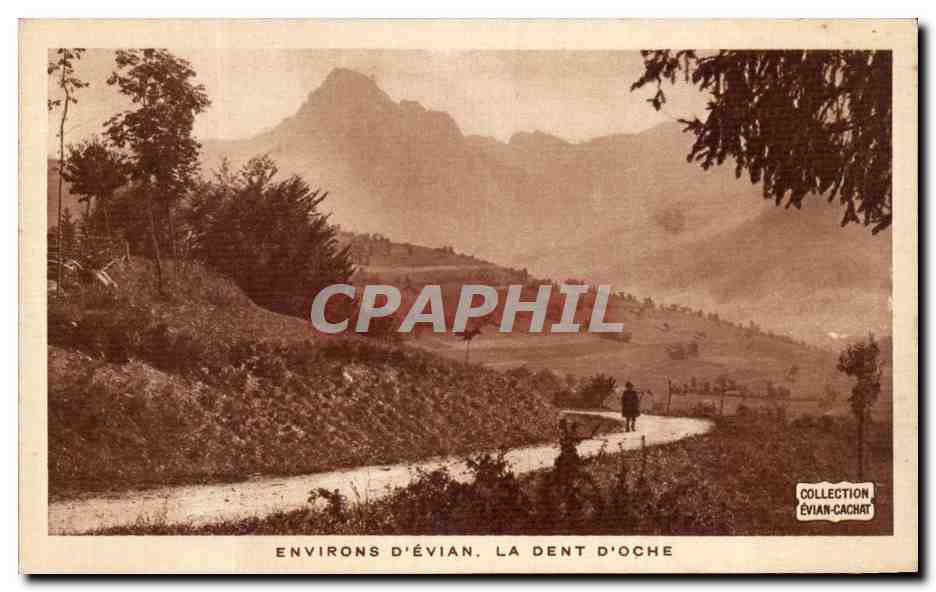 CPA Environs D'Evian La Dent D'Oche