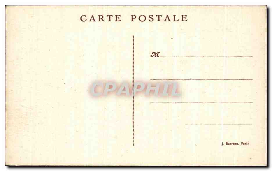 CPA Environs D'Evian La Dent D'Oche — Verso
