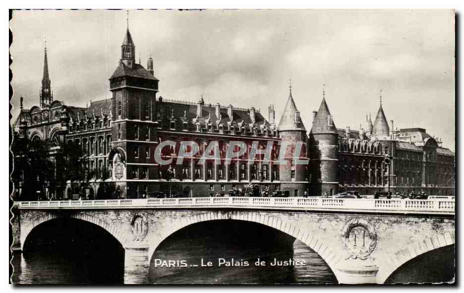 CPA Paris Le Palais De Justice
