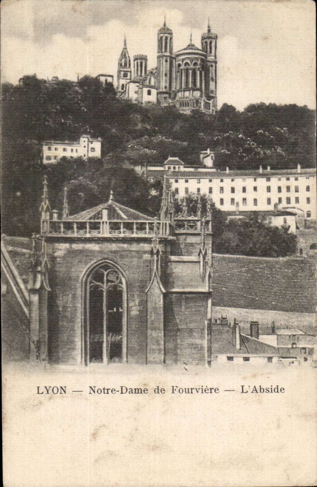 CPA Lyon Notre Dame de Fourviere L'abside