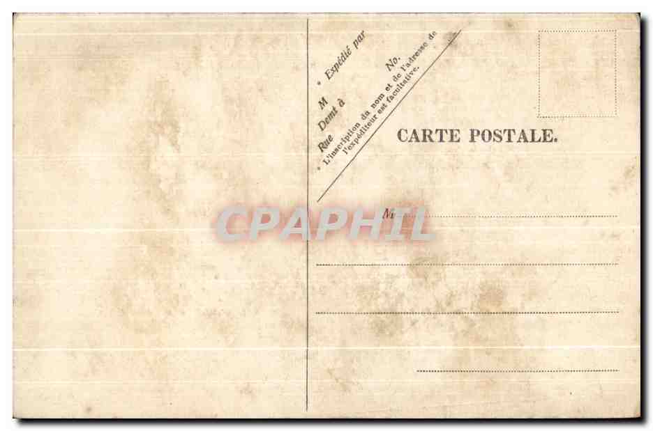 CPA Lyon Notre Dame de Fourviere L'abside — Verso