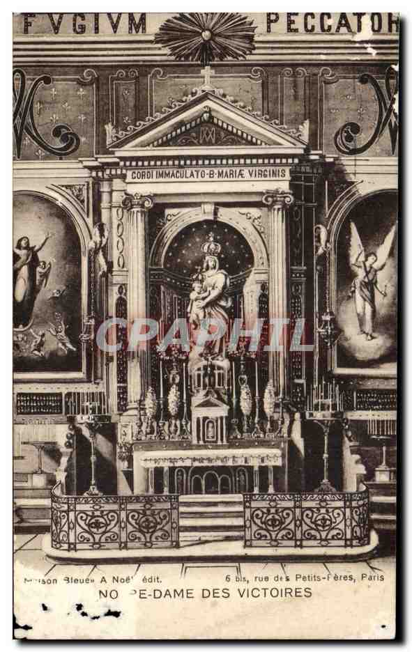 CPA Notre Dame Des Victoires Paris 