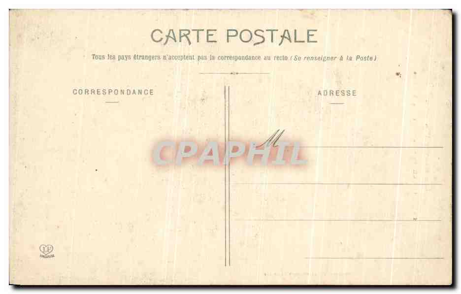 CPA Lourdes La Croix Des Bretons  — Verso