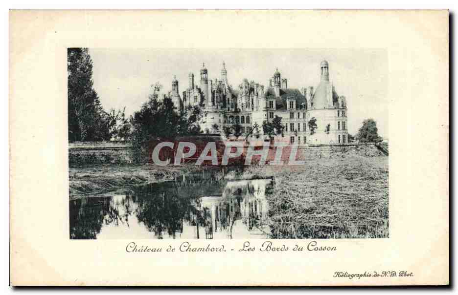 CPA Chateau de Chambord Les Bords du Cosson