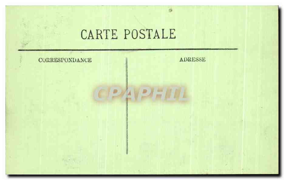 Fontainebleau — Ansicht des Schlosses am Karpfenweiher — n° 3663 — Rückseite