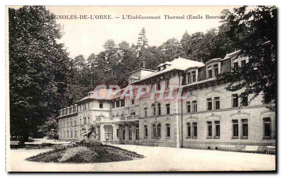 Magnolés-de-l'Orne — L'Établissement Thermal (Emile Boursier)