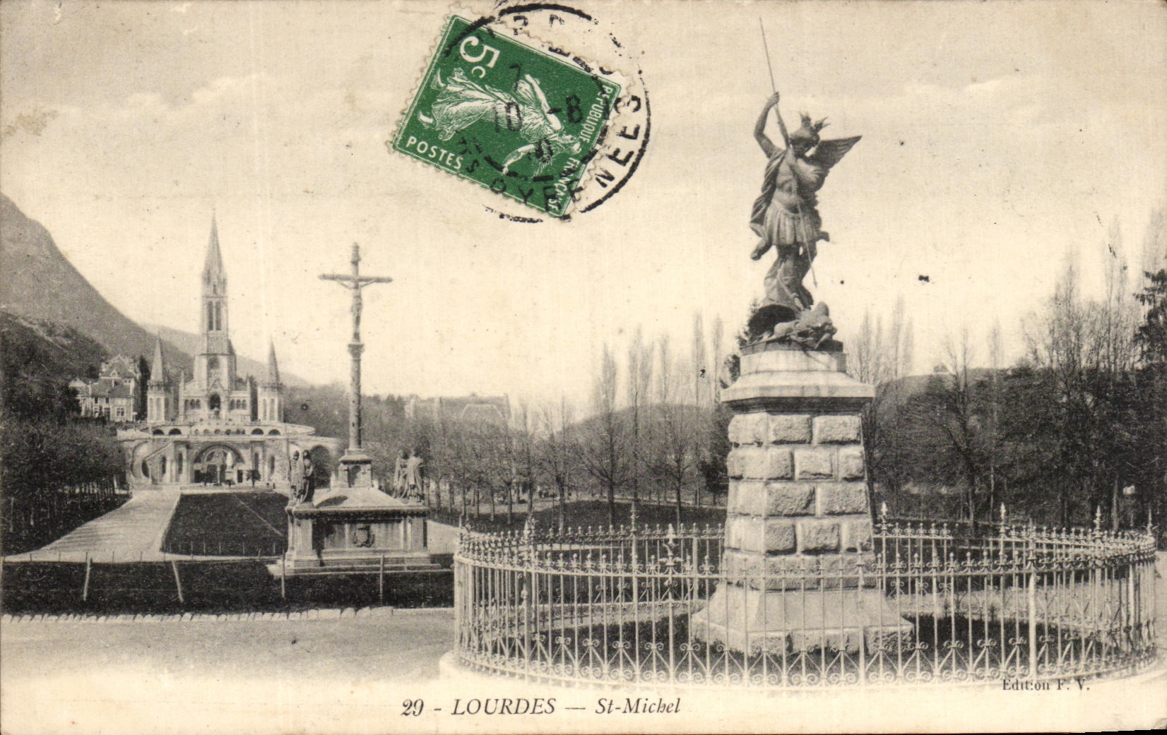 CPA Lourdes St Michel