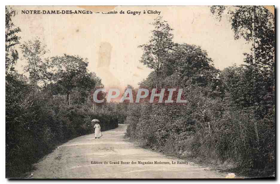 CPA Notre Dame Des Anges Chemin De Gagny A Clichy