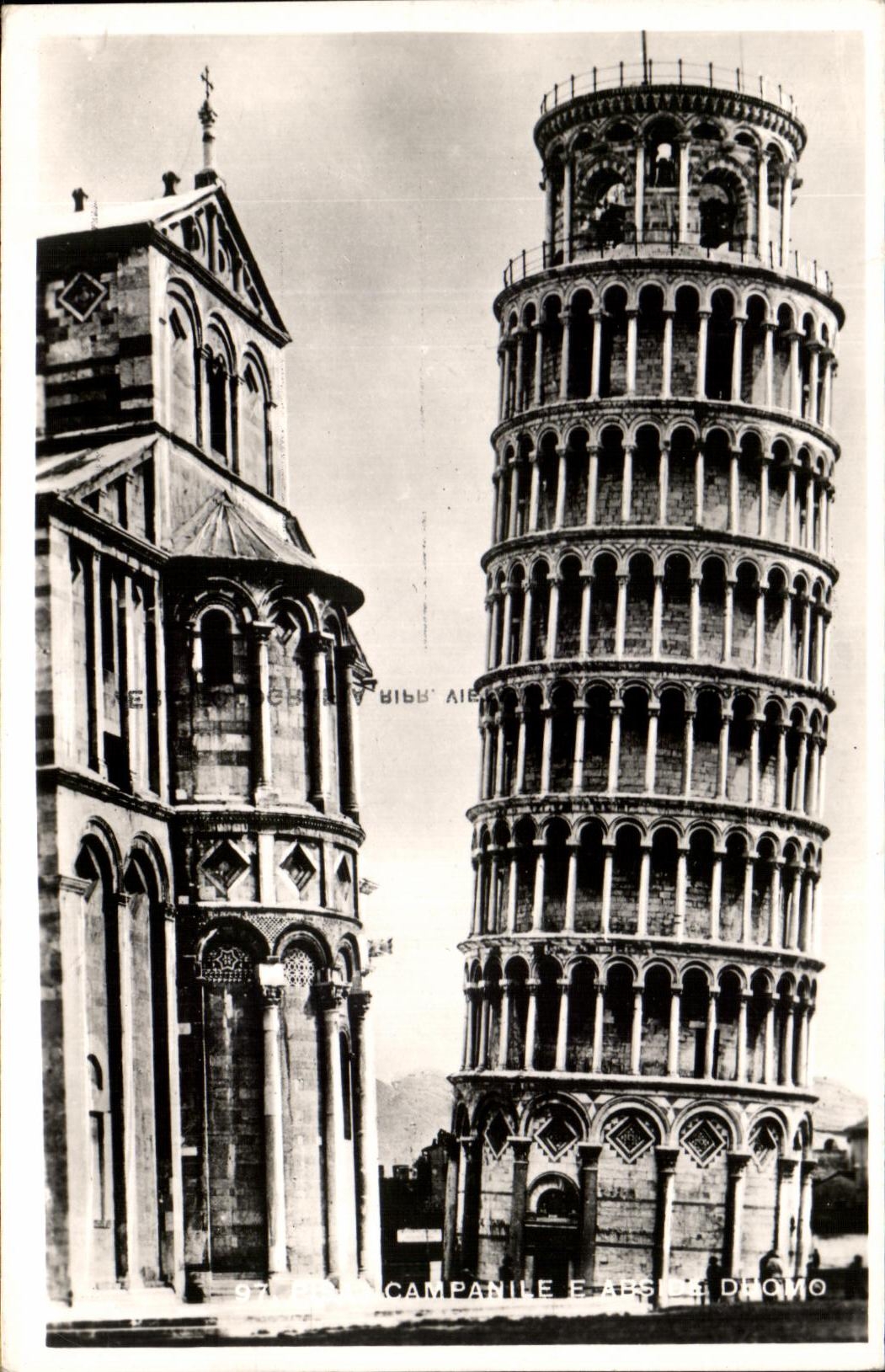 CPA Pisa Campanile El Domo
