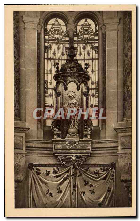 Édicule de la Vierge miraculeuse du Sourire — au-dessus de la Châsse de Sainte Thérèse — Éditeur non identifié, n° de série 14