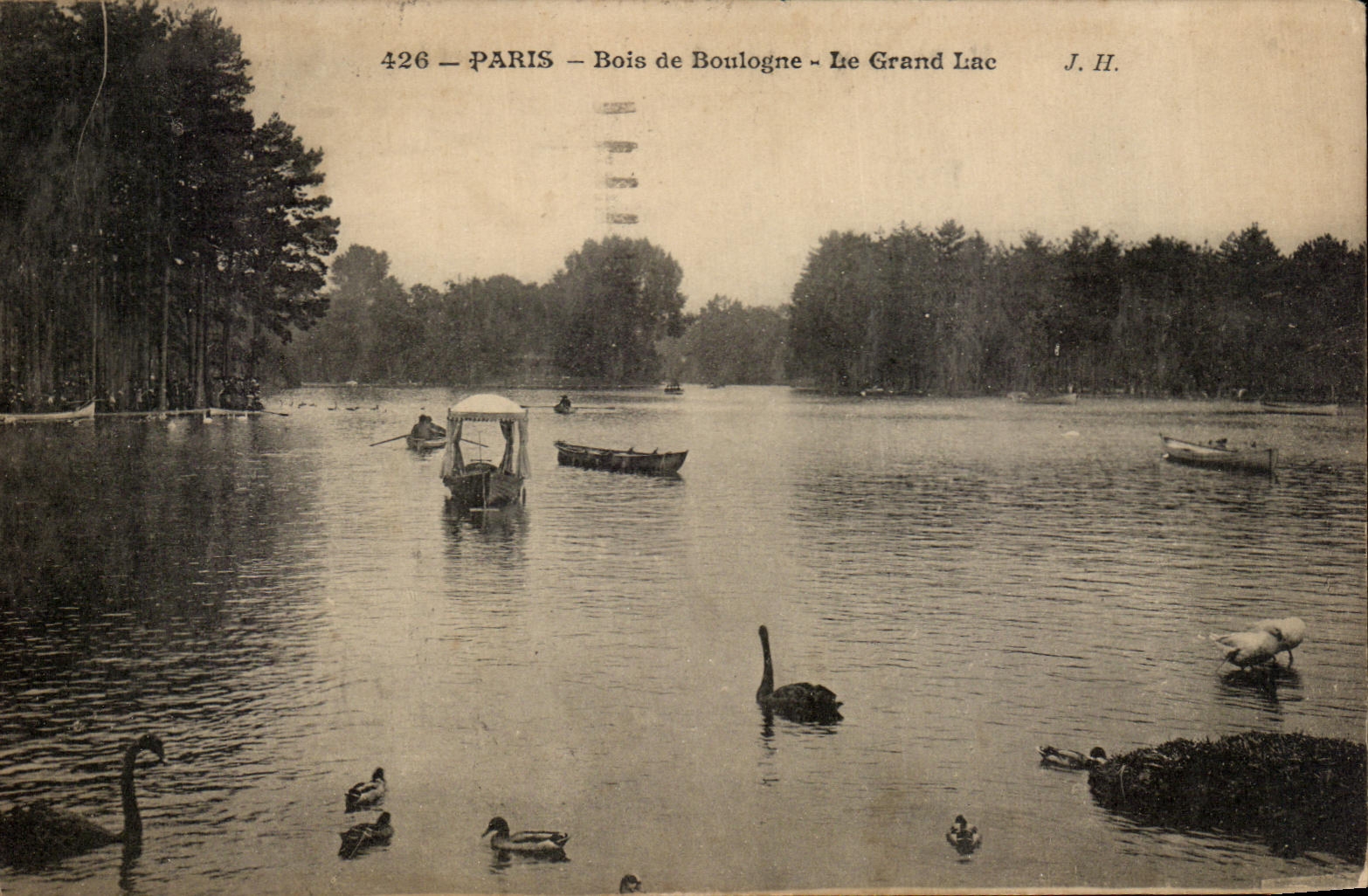 CPA Paris Bois de Boulogne Le Grand Lac