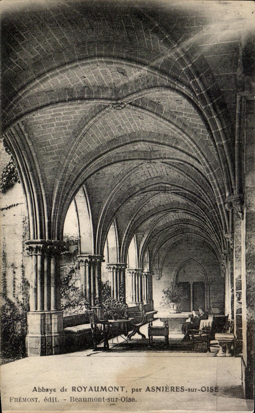CPA Abbaye de Royaumont par Asnieres sur Oise 