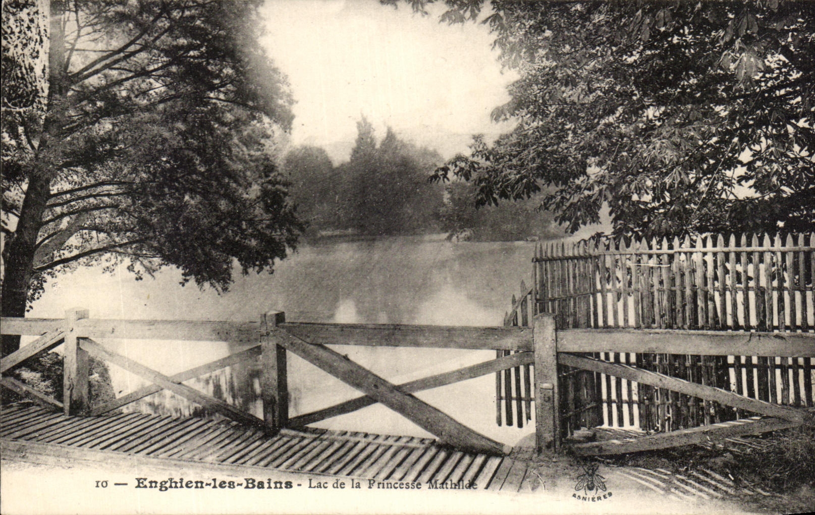 Enghien-les-Bains — Lac de la Princesse Mathilde — éditeur Asnières, n°10