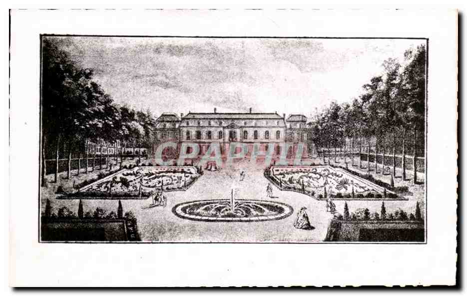 CPA Deuil Chateau de la Chevrette Gravure du 18eme Siecle