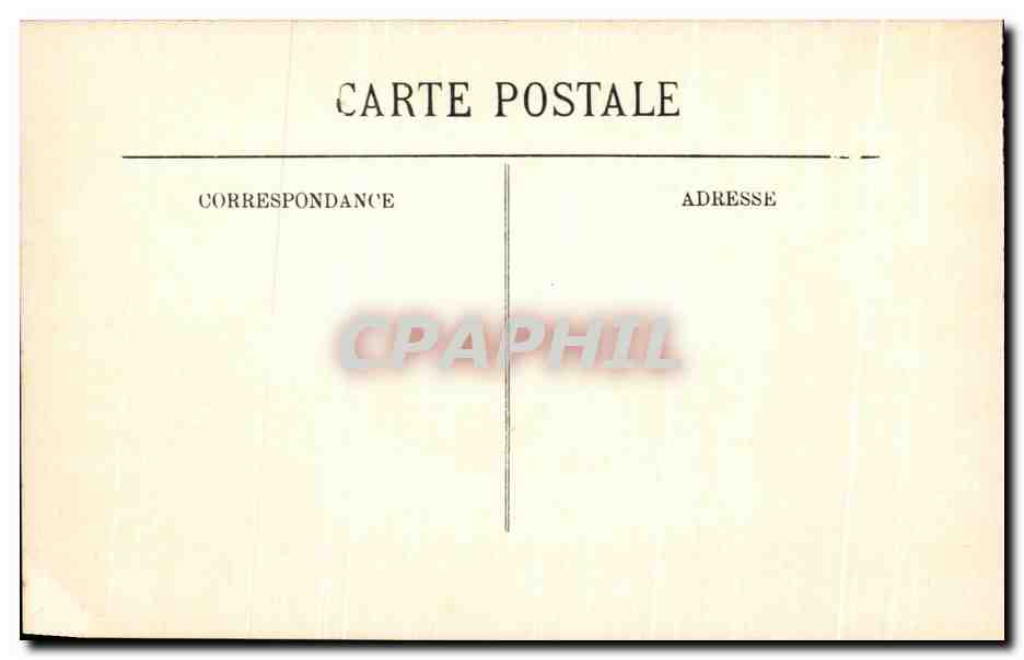 CPA Lourdes Le Calvaire — Verso